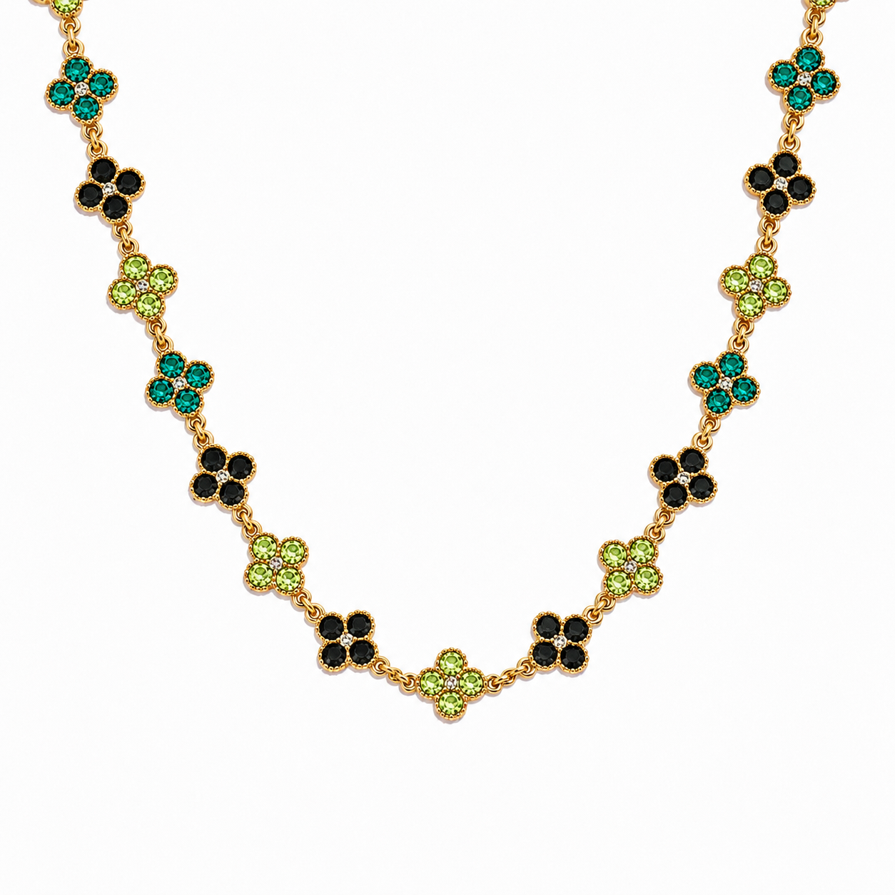 The Gold Sahara Clover Necklace