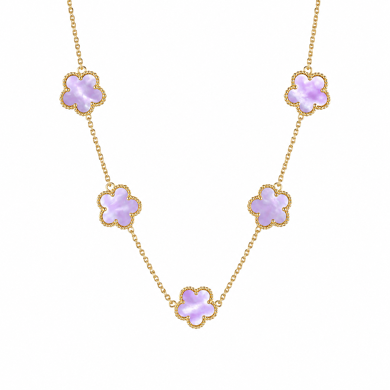 The Gold Amara Flower Necklace