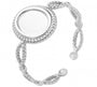The Silver Opal Engravable Adjustable Ring
