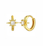The Golden Stargazing Mini Hoops
