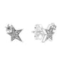 The Silver Dainty Reach To The Stars Studs