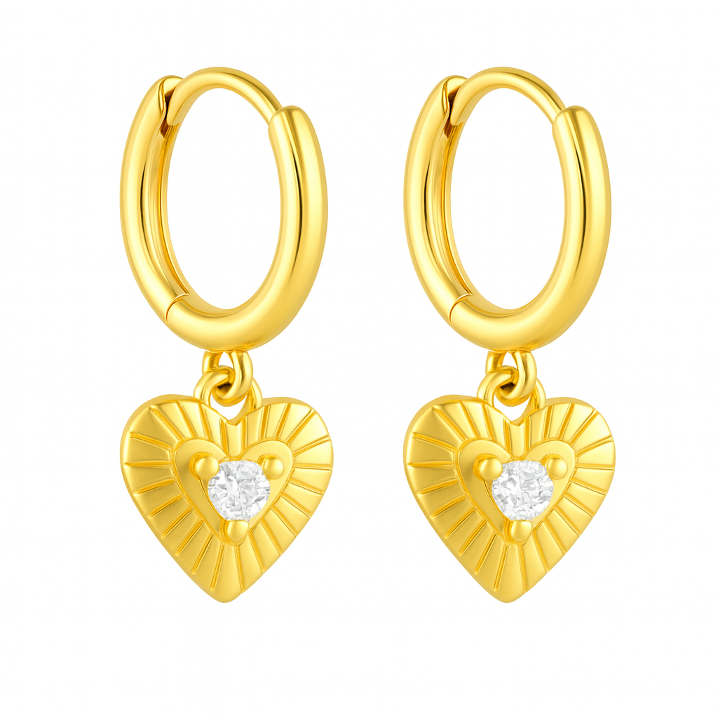 The Gold Heartflare Aureline Huggies