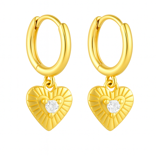 The Gold Heartflare Aureline Huggies