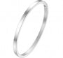 The Silver Signature Engravable Bangle