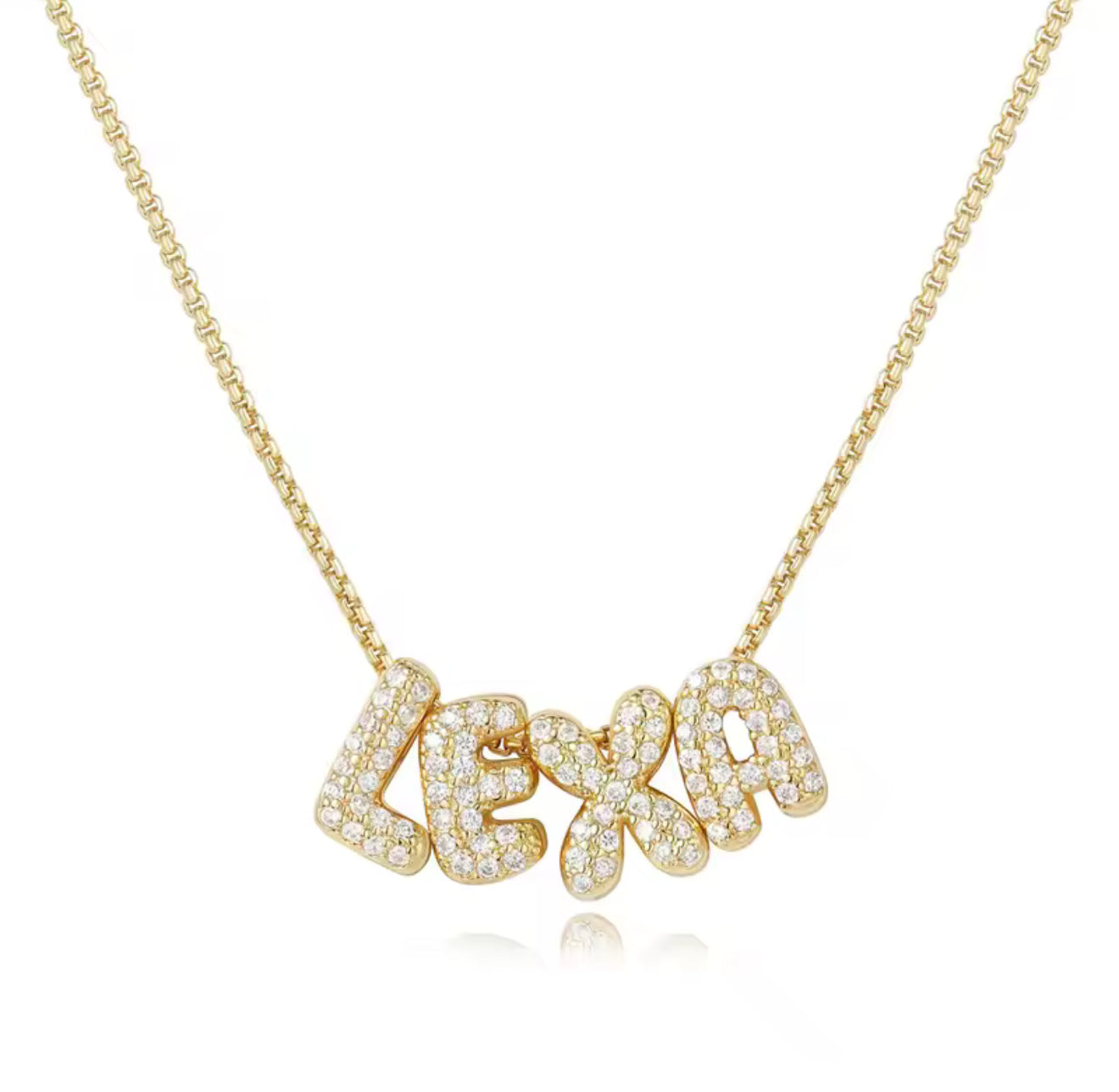 The Gold Bling Name Necklace