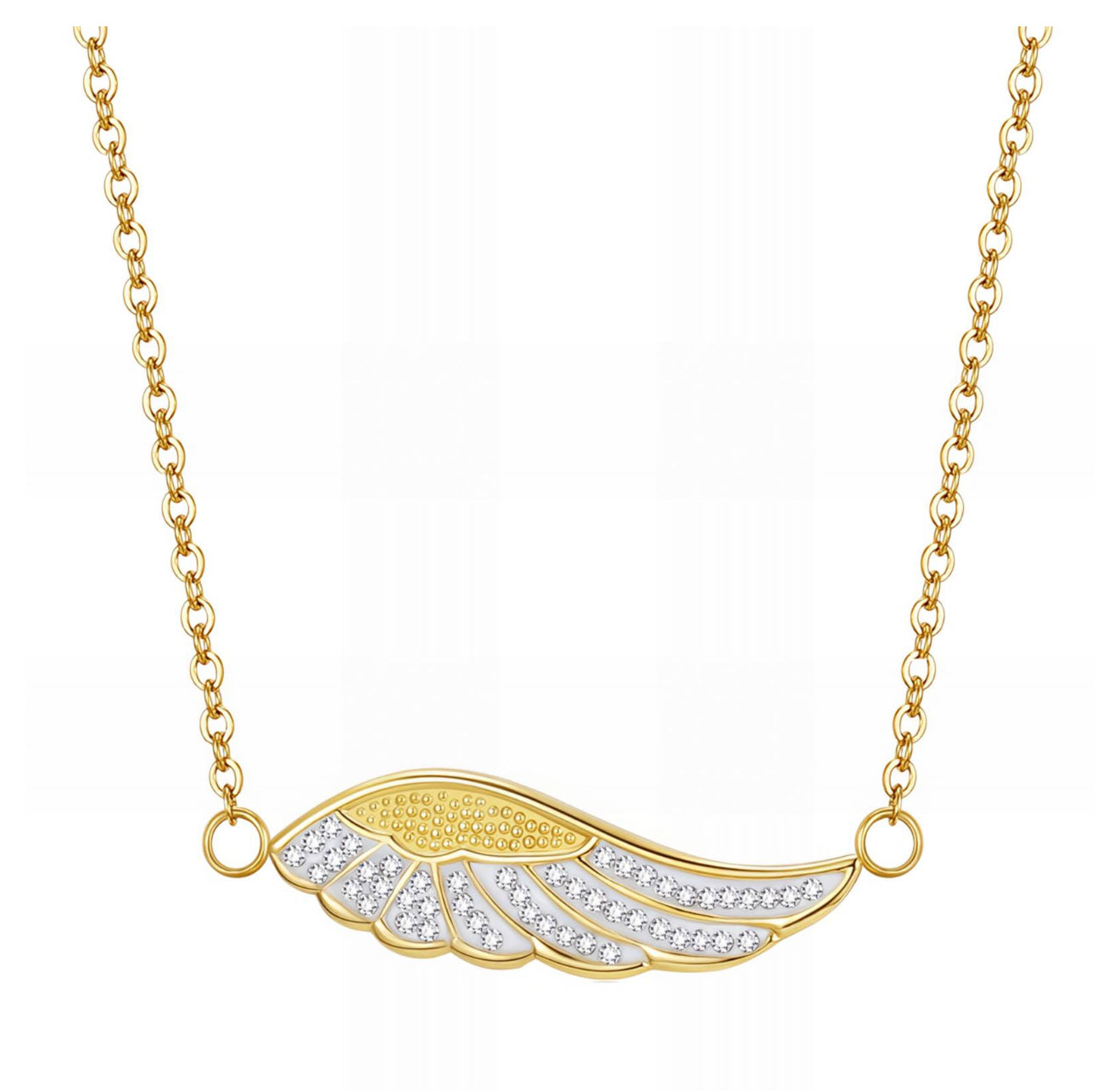 The Gold Wings Of Grace Necklace