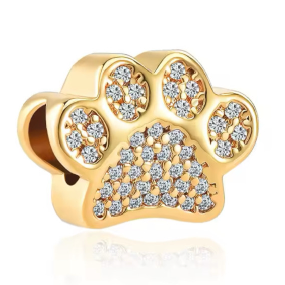 The Golden Paw Charm