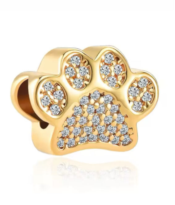 The Golden Paw Charm