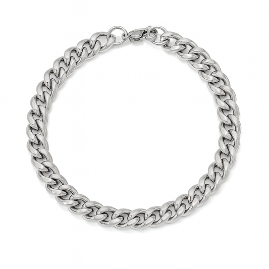 The Silver Legacy Cuban Bracelet