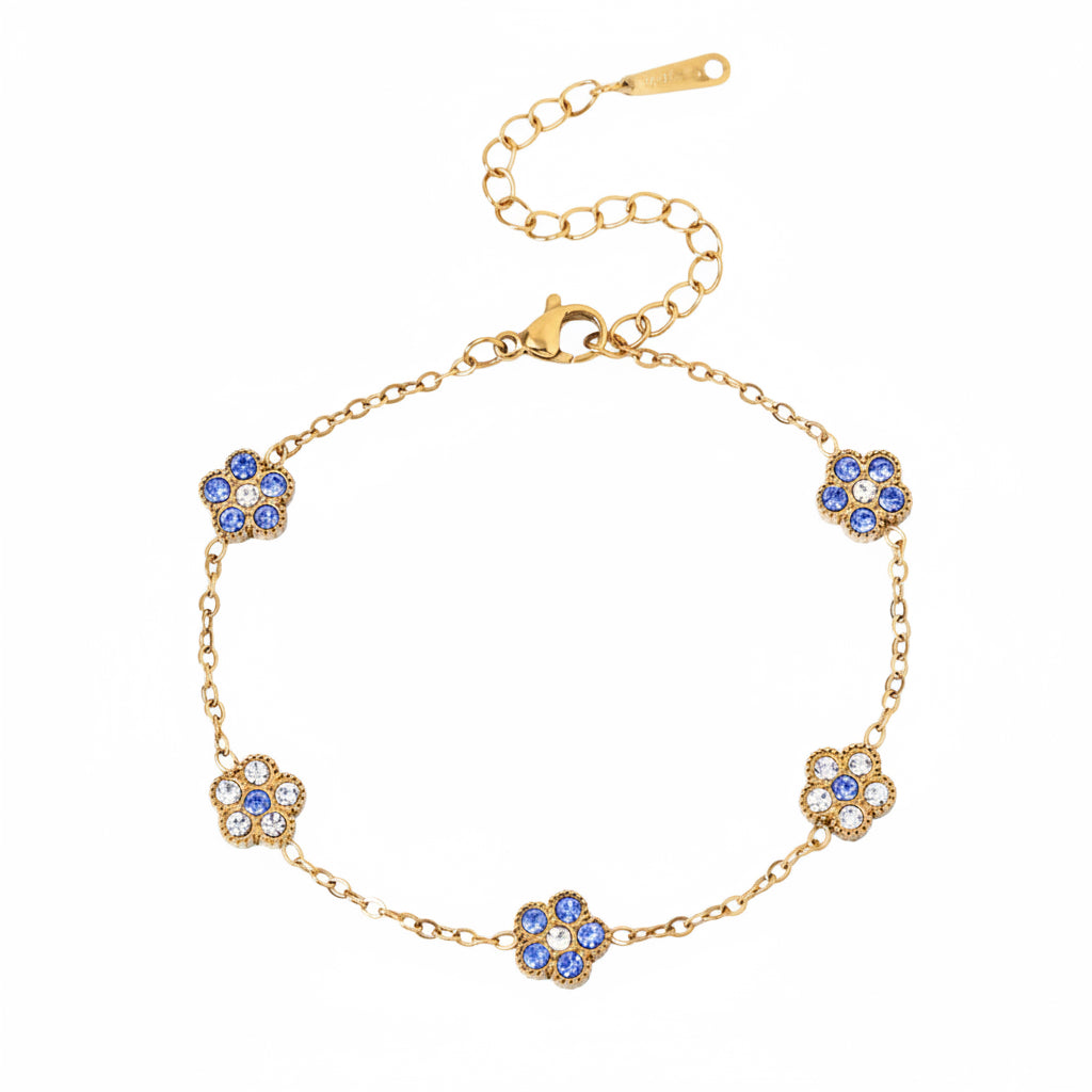 The Gold Meadow Flower Bracelet