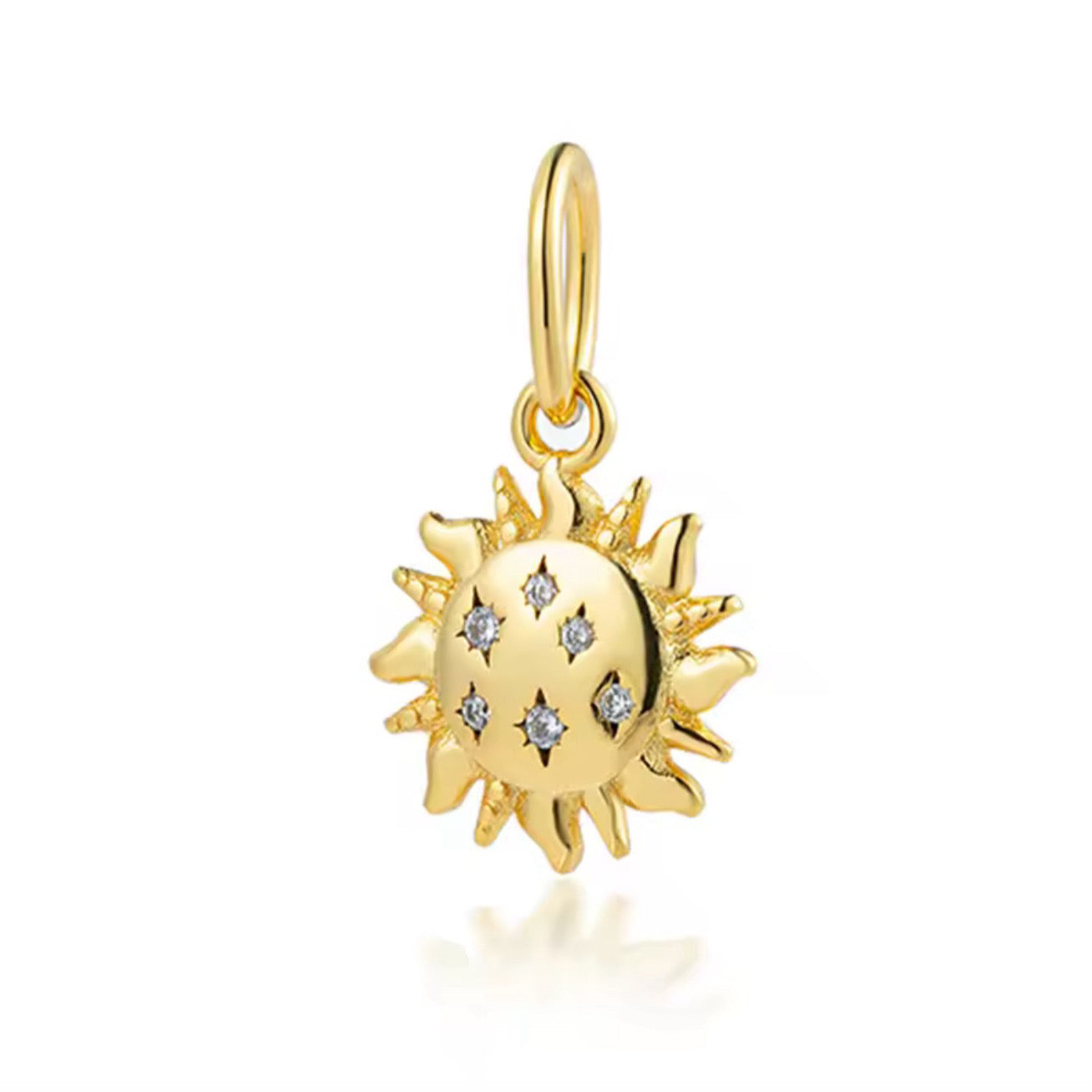 The Radiant Sunflower Charm