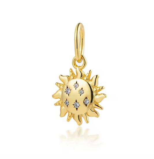 The Radiant Sunflower Charm