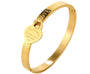 The Gold Forever Love New York Tif Bangle