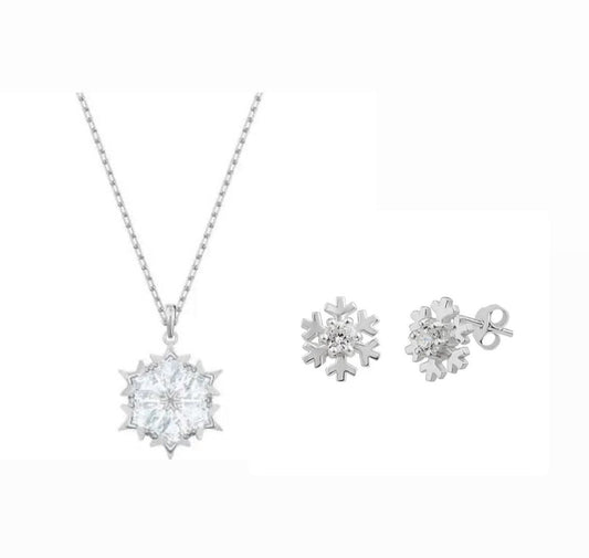 The Silver Winter Snowflake Set