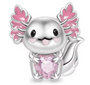 The Pink Belly Axolotl Charm