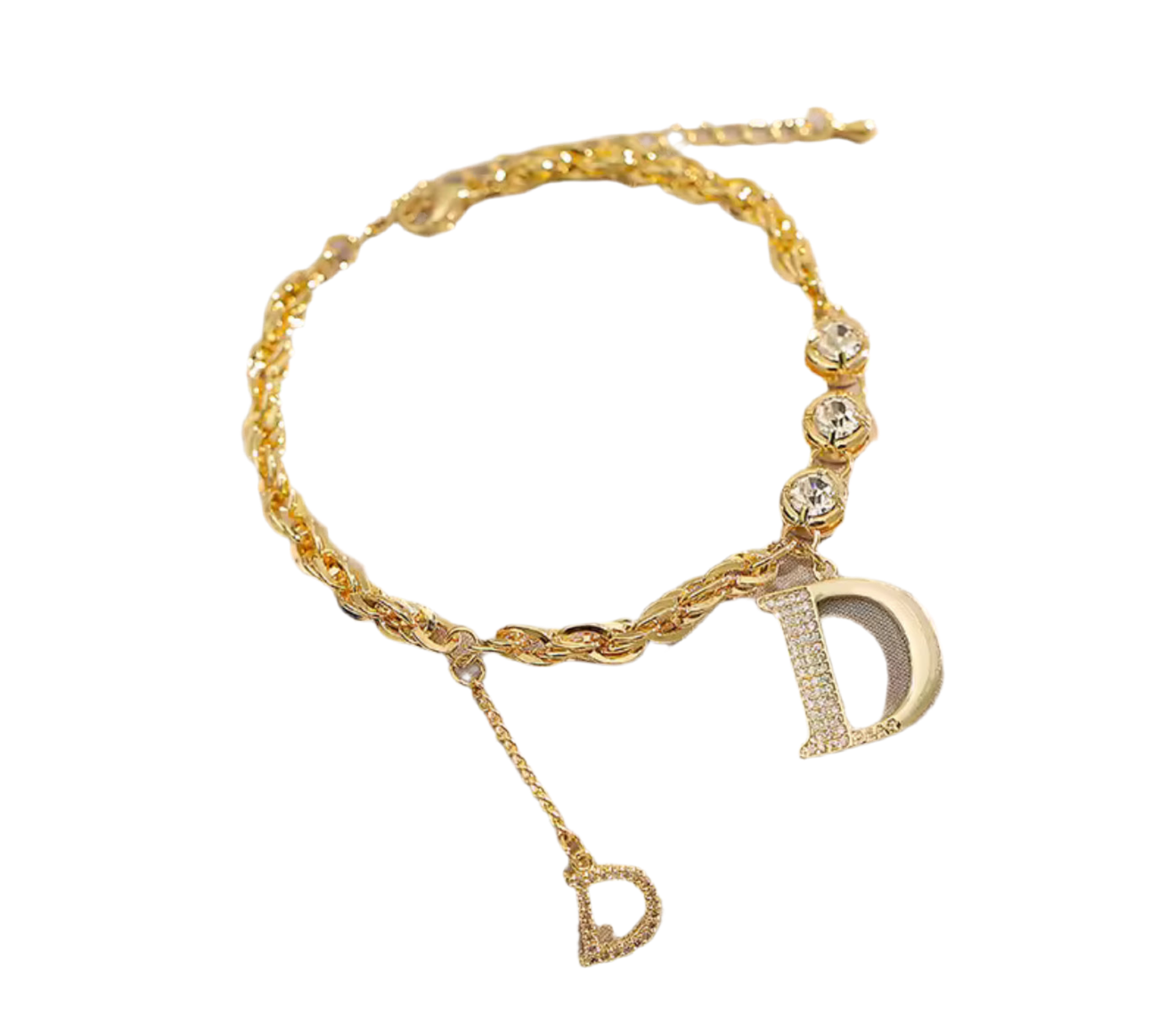 The Gold Dear Miss D Bracelet