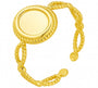The Gold Opal Engravable Adjustable Ring