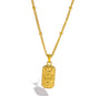 The Gold Protector Evil Eye Pendant Necklace