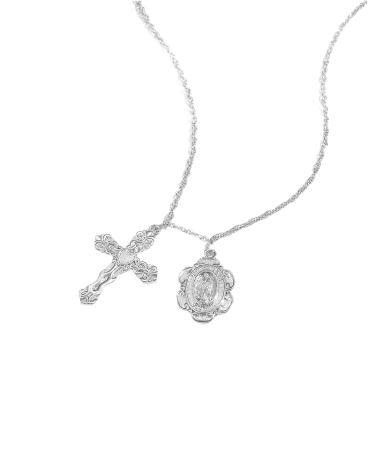 The Silver Eternal Grace Necklace