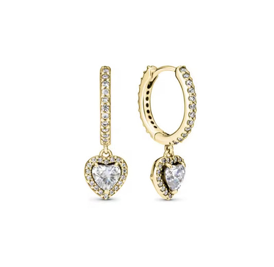 The Gold Celestial Heart Huggies