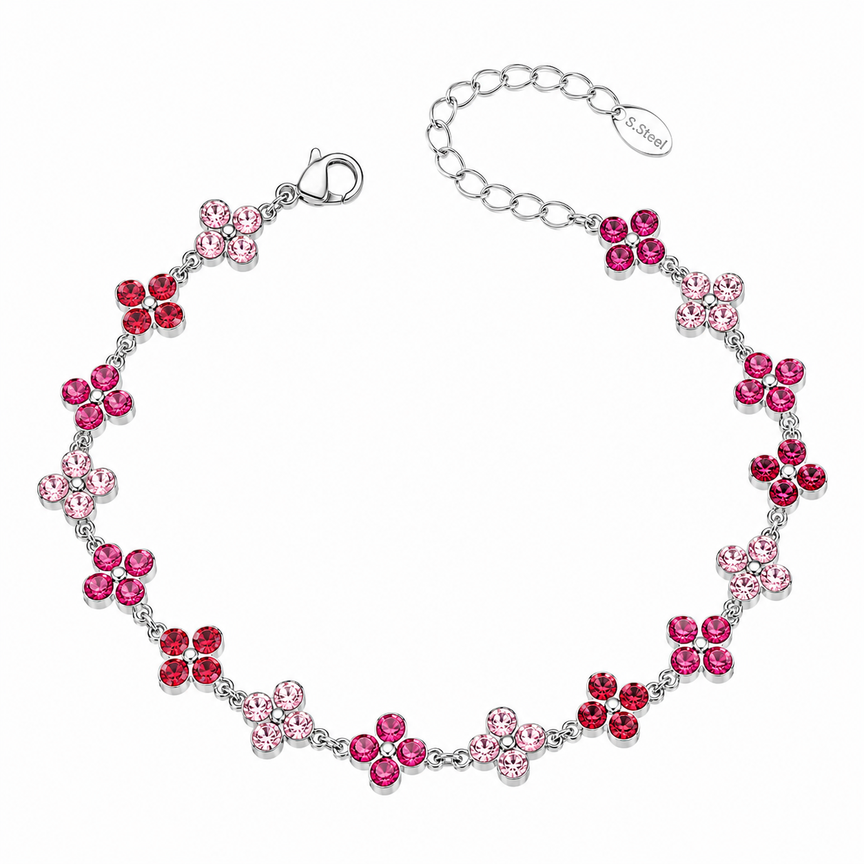 The Silver Sahara Clover Bracelet