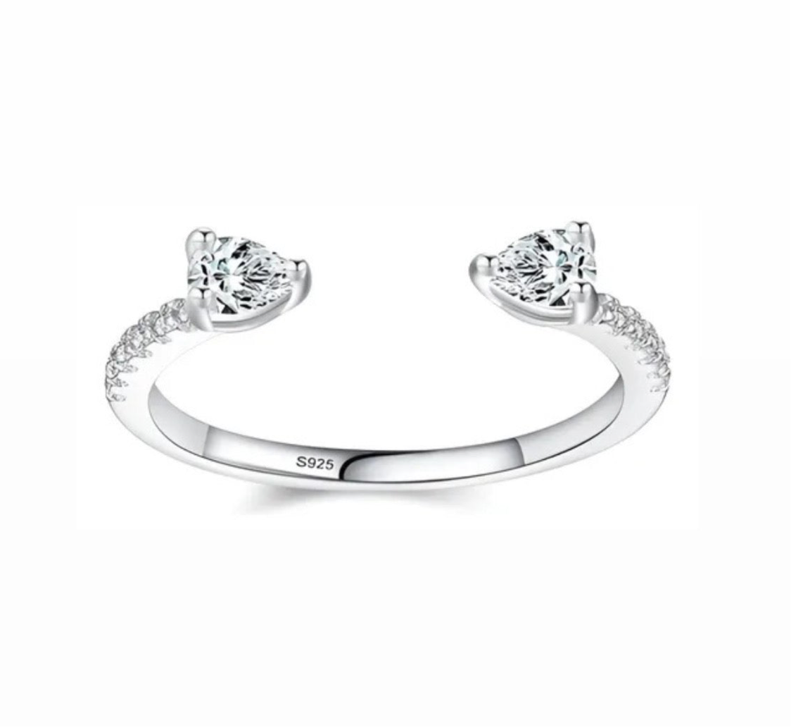 The Silver Serene Aria Ring