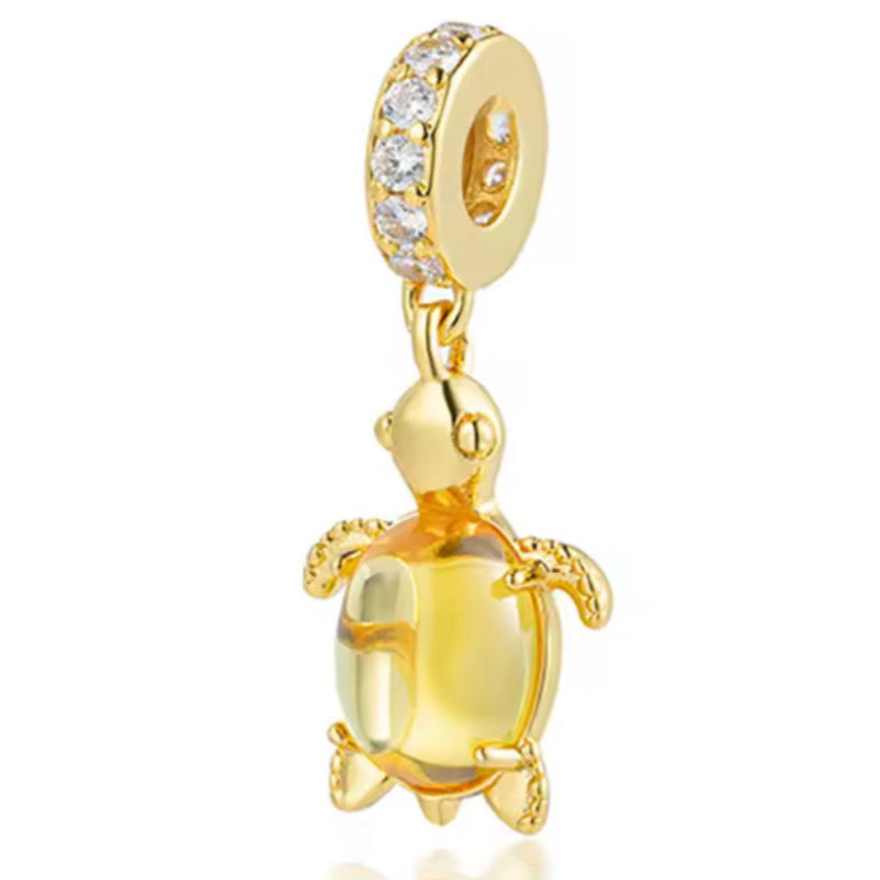 The Golden Limited Edition Maldivian Turtle Charm