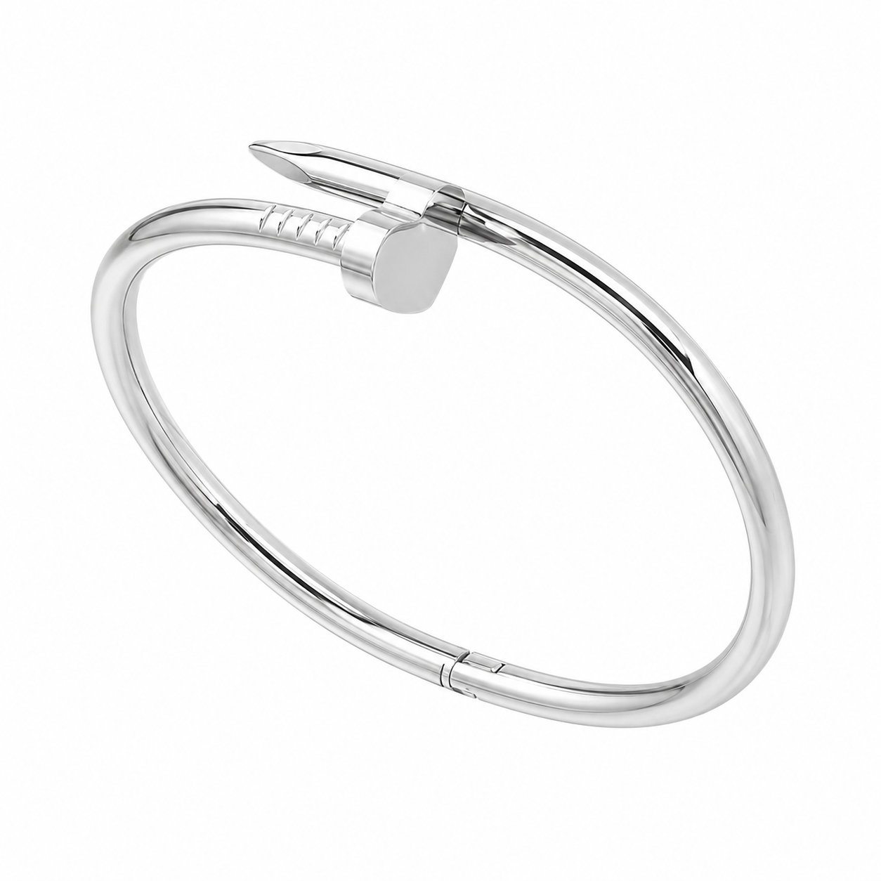 The Silver Pria Anaya Elysium Heart Bangle