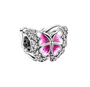 The Pink Fluttering Butterfly Charm