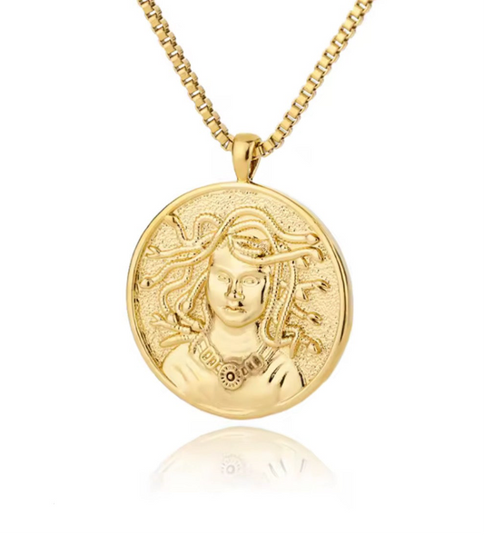 The Goddess Medusa Pendant Necklace