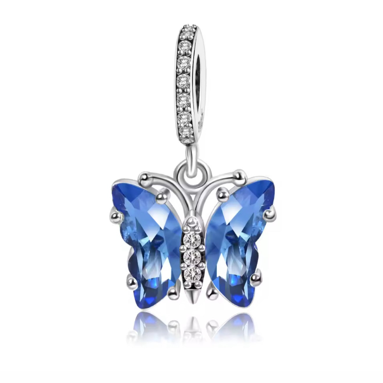 The Blue Dangle Butterfly Charm