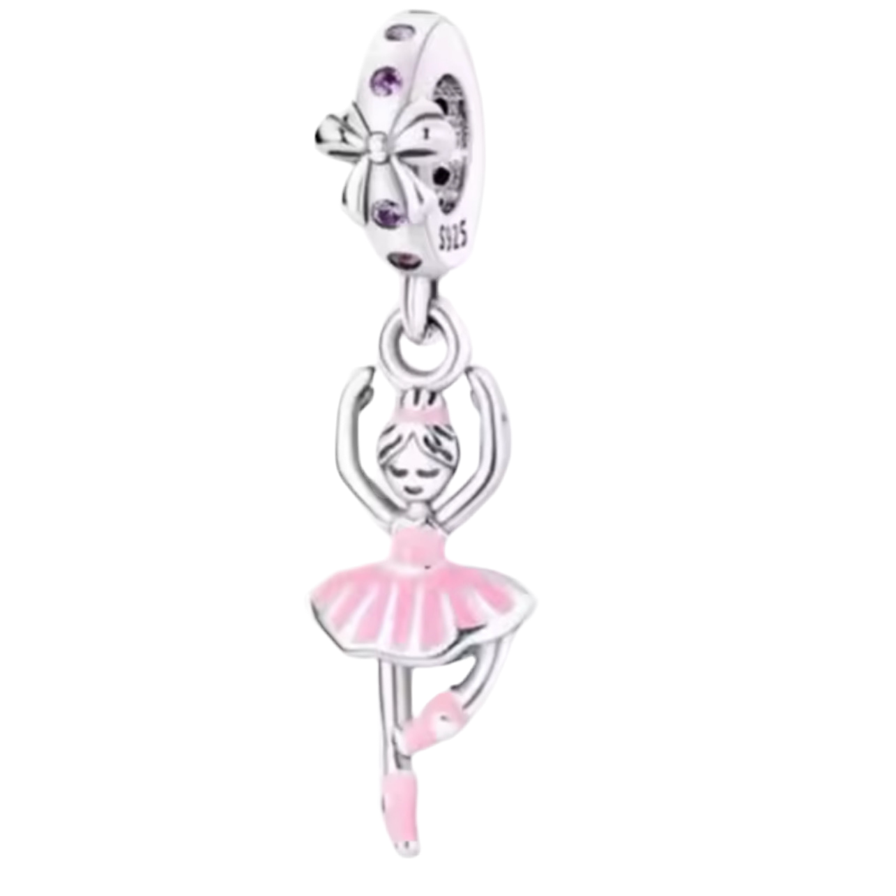 The Pink Ballet Dreams Charm