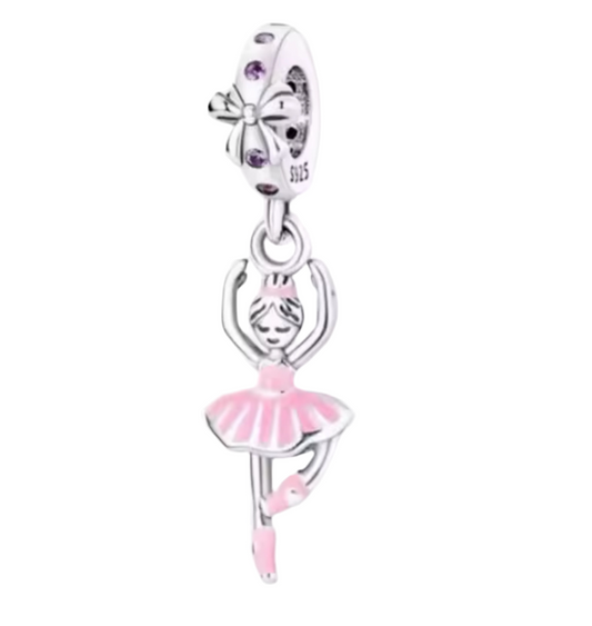 The Pink Ballet Dreams Charm