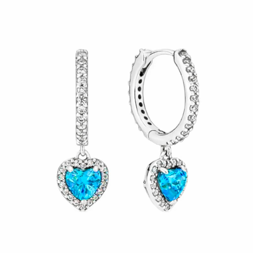 The Silver Celestial Heart Huggies