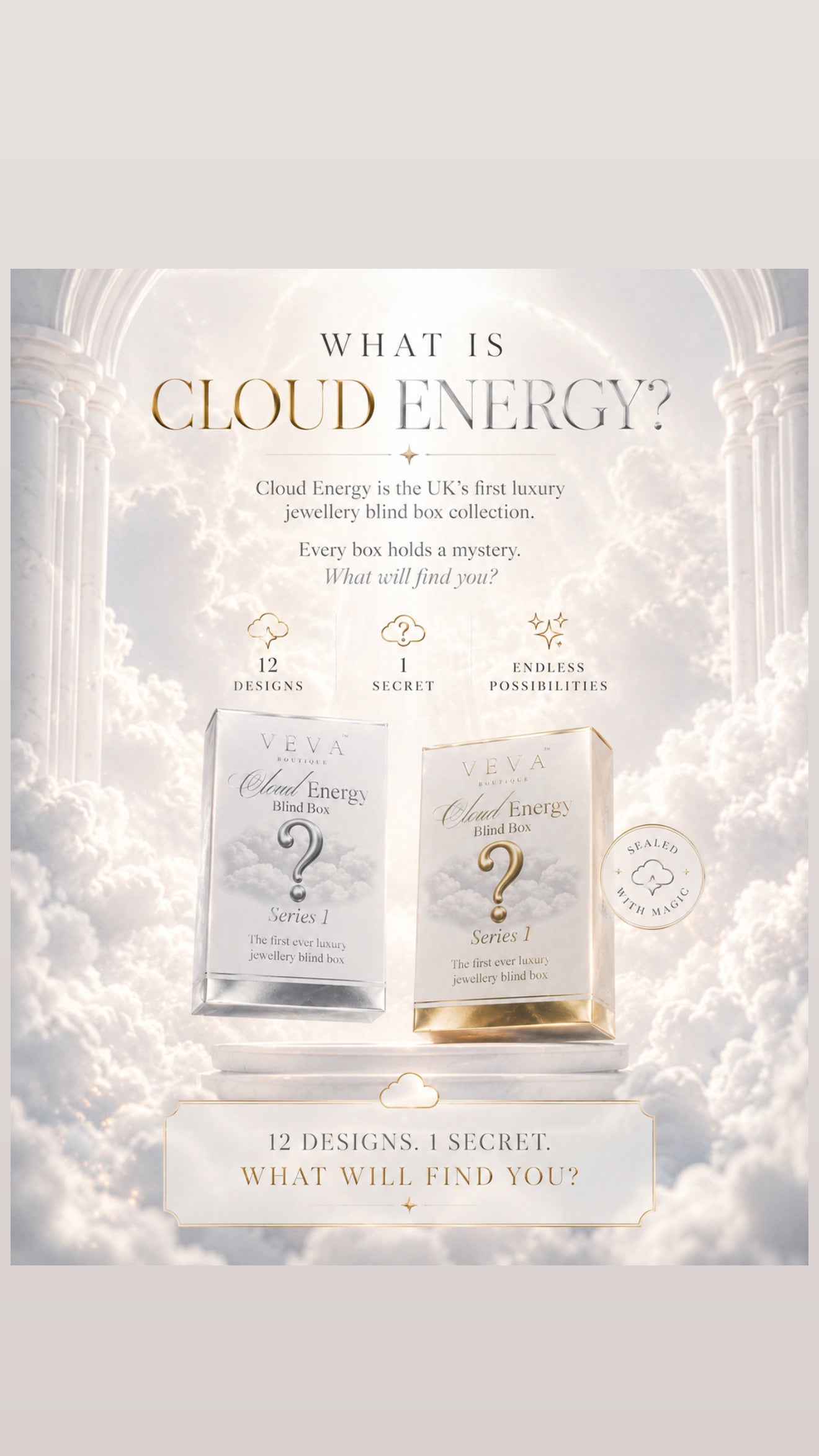 Veva Boutique’s Cloud Energy™ Luxury Jewellery Blind Box