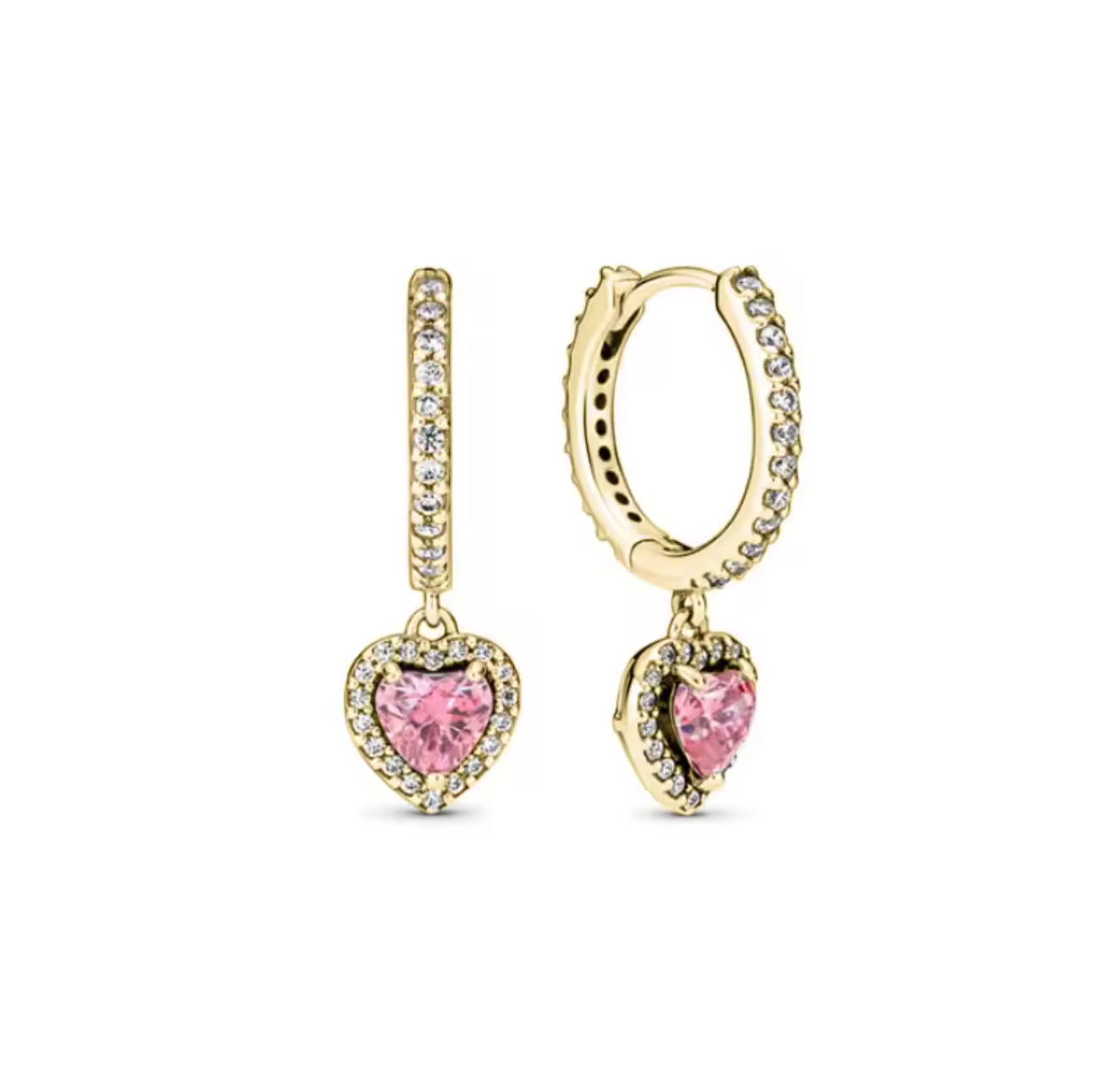 The Gold Blush Celestial Heart Huggies