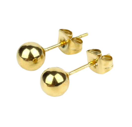 The Luxe Arabia Ball Stud Earrings