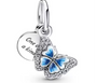 The Unique Blue Butterfly Charm