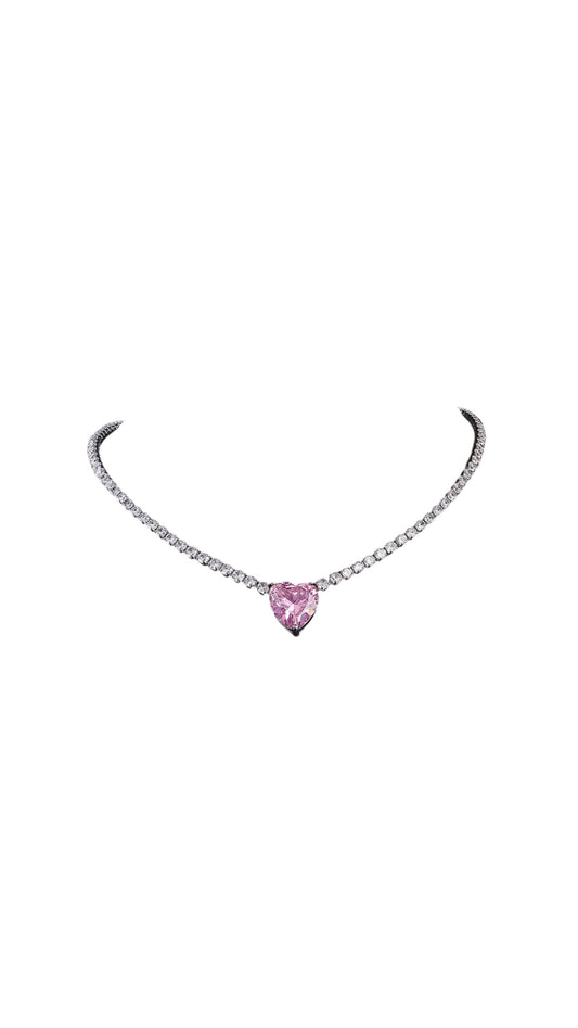 The Blush Aurora Tennis Necklace (PRE-ORDER)