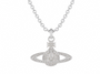 The Silver Sparkling Planet Bellé Necklace