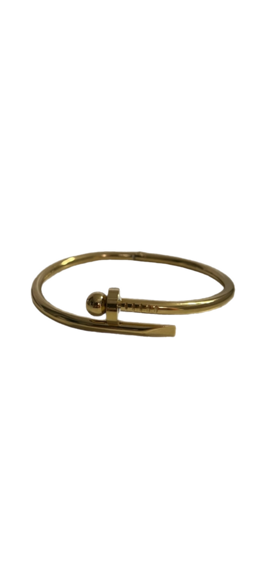 Gold Elysium Bangle