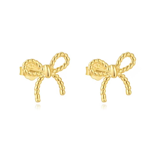 The Aria Bow Studs