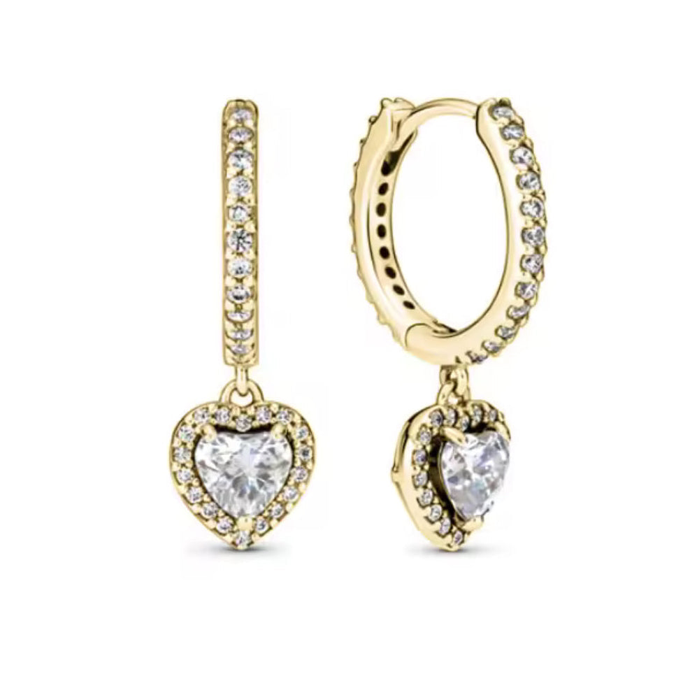 The Gold Celestial Heart Huggies