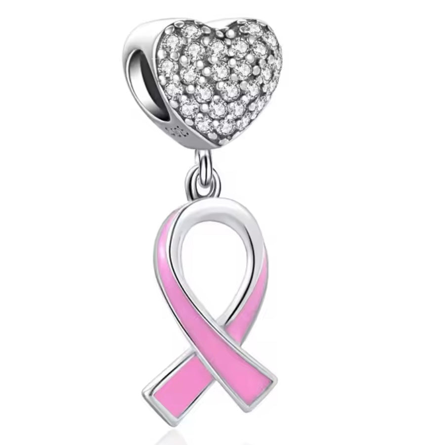 The Pink Breast Cancer Awareness Charm