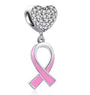 The Pink Breast Cancer Awareness Charm