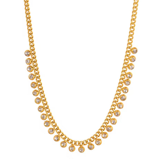 The Golden Tassel Chain Necklace