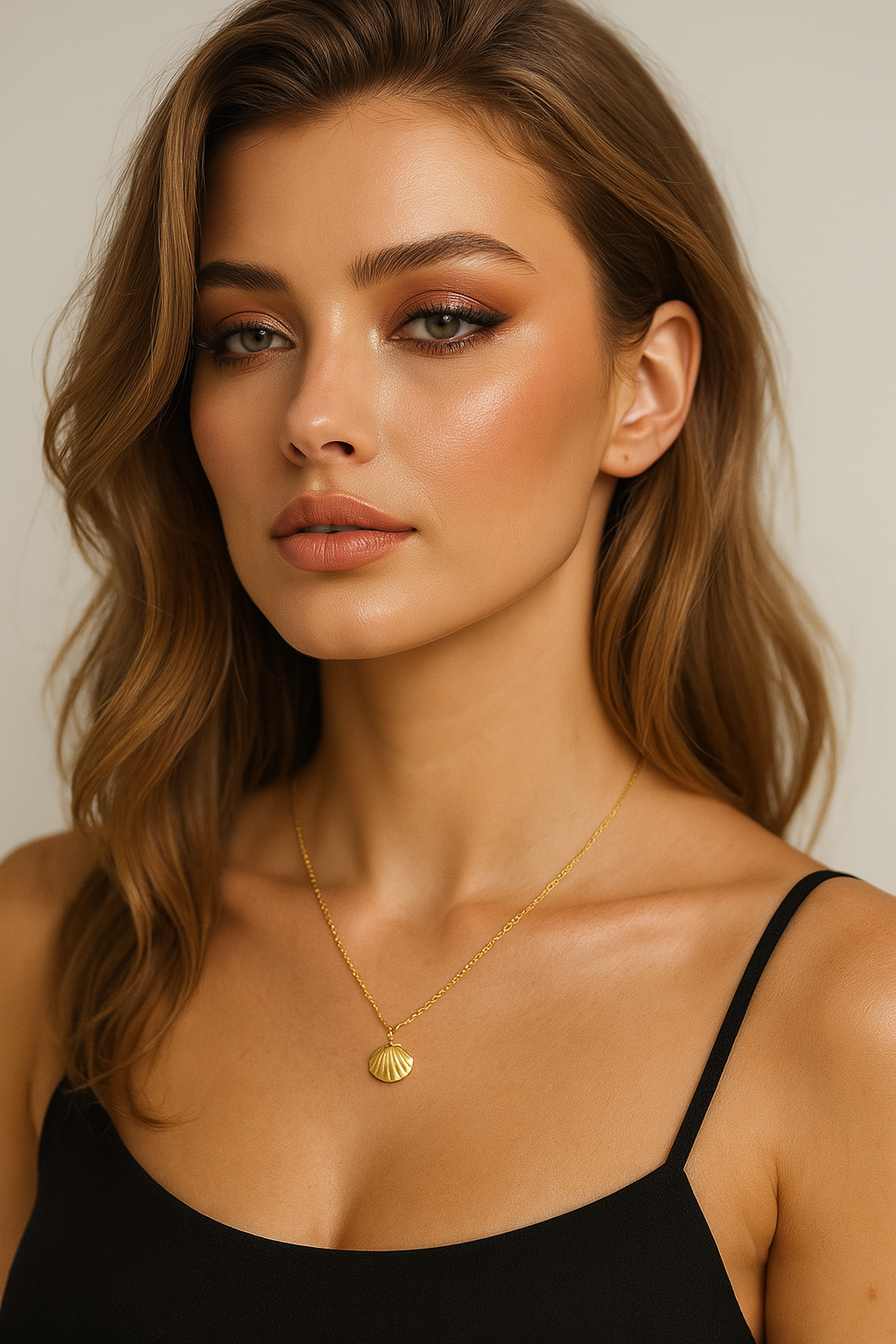 The Coastal Glow Shell Necklace