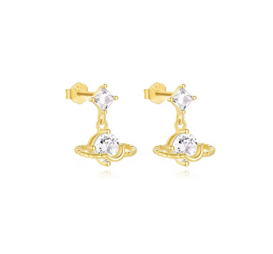 The Saturn Étoile Gaze Earrings