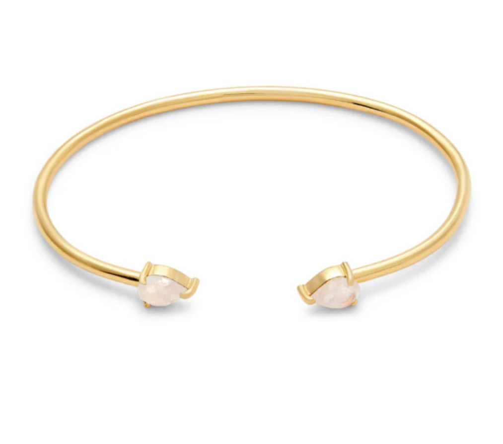 The Gold Delicate Lylah Bangle