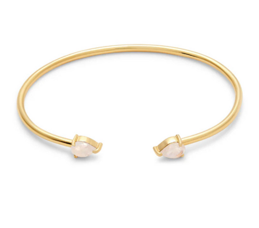 The Gold Delicate Lylah Bangle